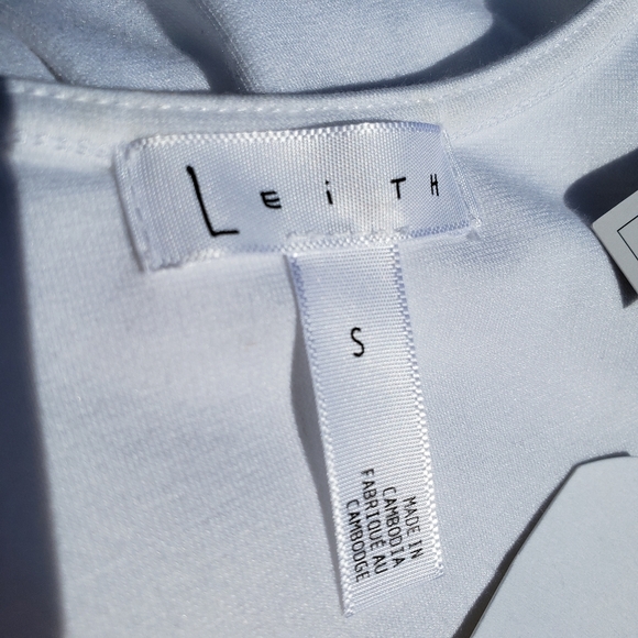 NWT LEITH Bodycon White Tank Dress Sz S - Picture 12 of 16